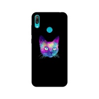husa silicon soft upzz print huawei y7 2019 model neon cat imagen 41_0_
0