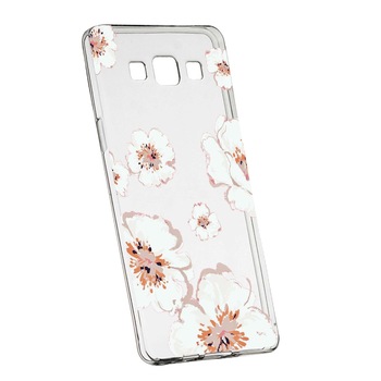 Husa de protectie, Flori, culorile de pastel, pentru Samsung Galaxy J3 2016, rezistenta la uzura, anti-alunecare, din silicon Premium, 499 Husa de protectie, Flori, culorile de pastel, pentru Samsung Galaxy J3 2016, rezistenta la uzura, anti-alunecare, din silicon Premium, 499