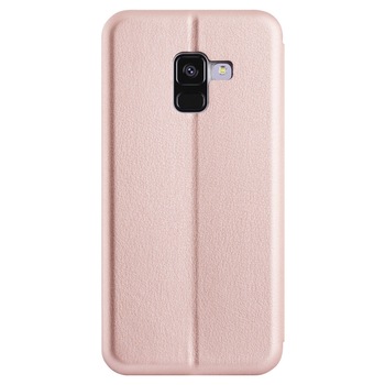 Husa book Samsung Galaxy A8 2018 Roz OC Husa book Samsung Galaxy A8 2018 Roz OC
