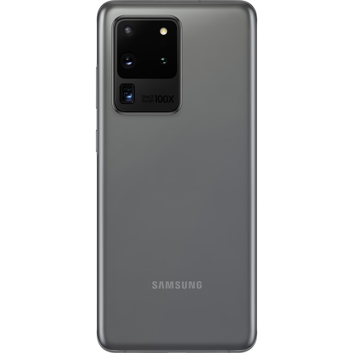 Samsung Galaxy S20 Ultra Mobiltelefon, Kártyafüggetlen, Dual SIM, 128GB, LTE 5G, Szürke