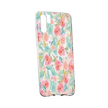 Husa de protectie, Flori, culorile de pastel, pentru Huawei P30 Pro, rezistenta la uzura, anti-alunecare, din silicon Premium, 503 Husa de protectie, Flori, culorile de pastel, pentru Huawei P30 Pro, rezistenta la uzura, anti-alunecare, din silicon Premium, 503