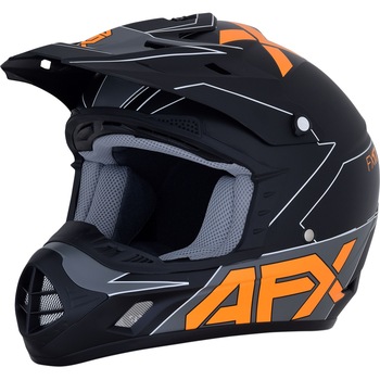 Casca Cross/ATV AFX FX-17 Negru Mat-Portocaliu XXL Casca Cross/ATV AFX FX-17 Negru Mat-Portocaliu XXL