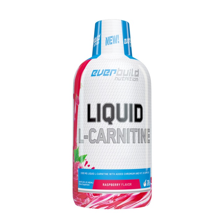 Liquid L-Carnitine + Chromium EVERBUILD Малина 0.450 kg