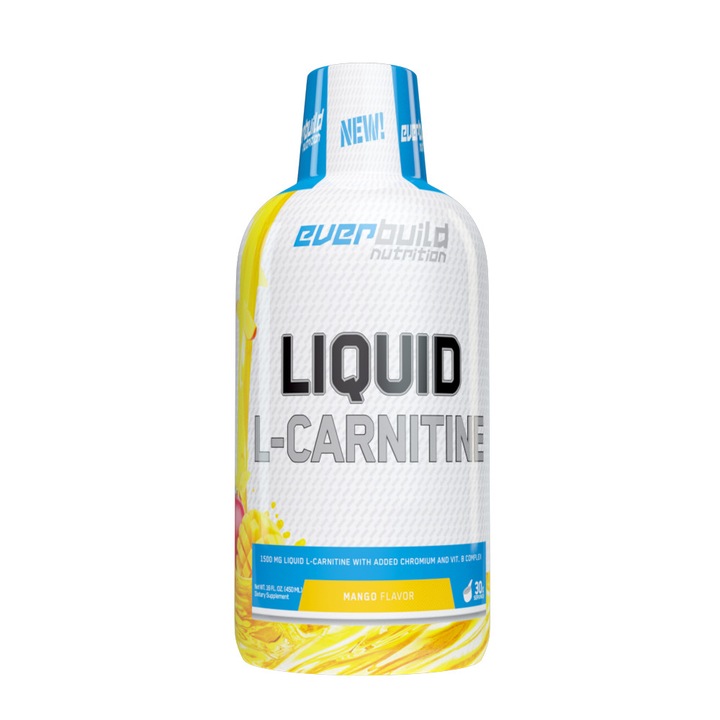 Liquid L-Carnitine + Chromium EVERBUILD Манго 0.450 kg