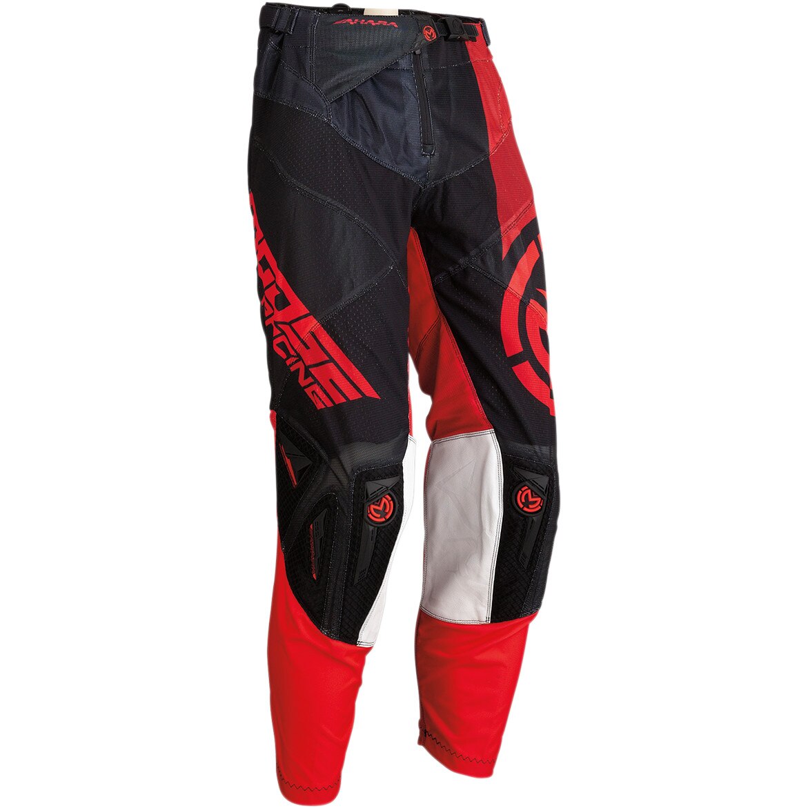 Pantaloni motocross Moose racing Sahara rosu/negru marime 32