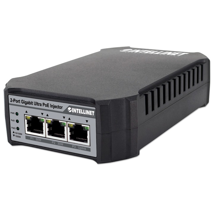 ▷ Intellinet 24-Port Gigabit Ethernet Switch with 2 SFP Ports, 24