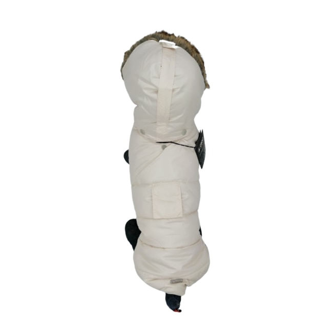 Geaca pentru catei, cu doua fete si gluga detasabila, Croci, model Luke, 30 cm, C7374633