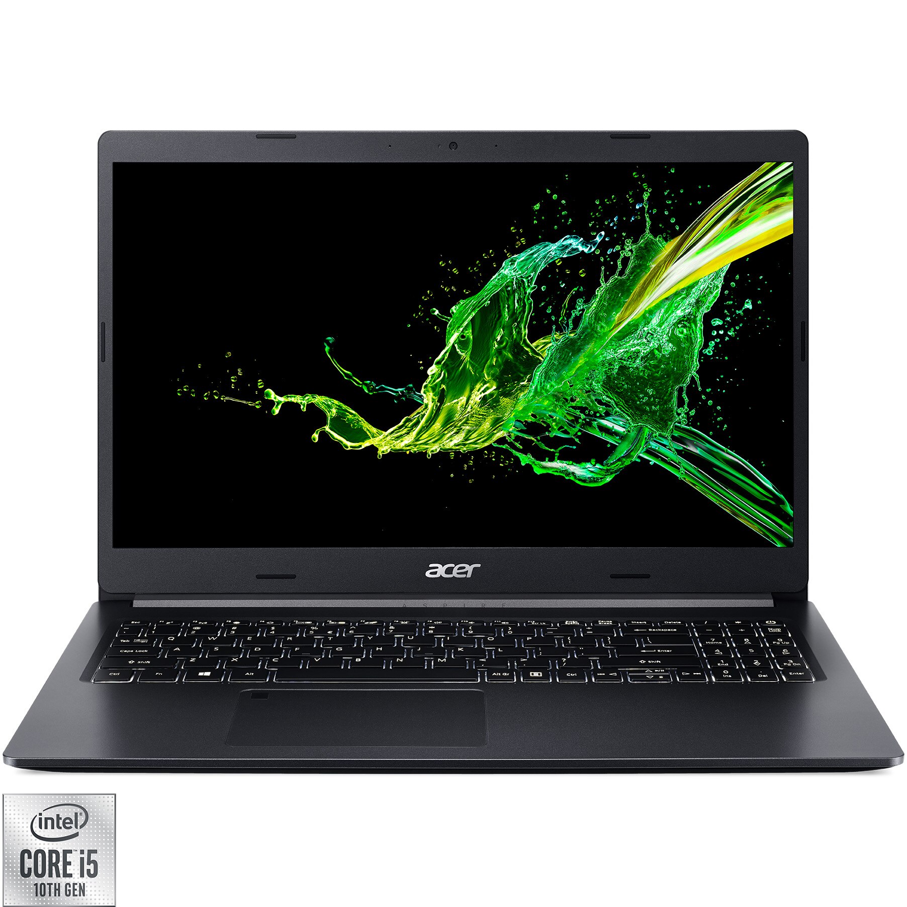 Laptop Acer Aspire 5 A515-55-55L5 cu procesor Intel® Core™ i5-1035G1 pana la 3.60 GHz Ice Lake. 15.6