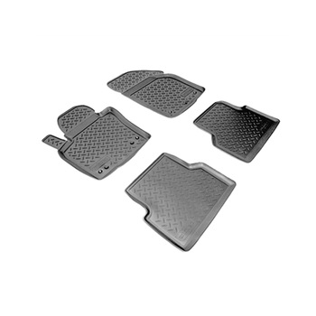 Set covorase auto cauciuc VagAuto pentru Volkswagen Tiguan (2011) - 4 pcs Set covorase auto cauciuc VagAuto pentru Volkswagen Tiguan (2011) - 4 pcs