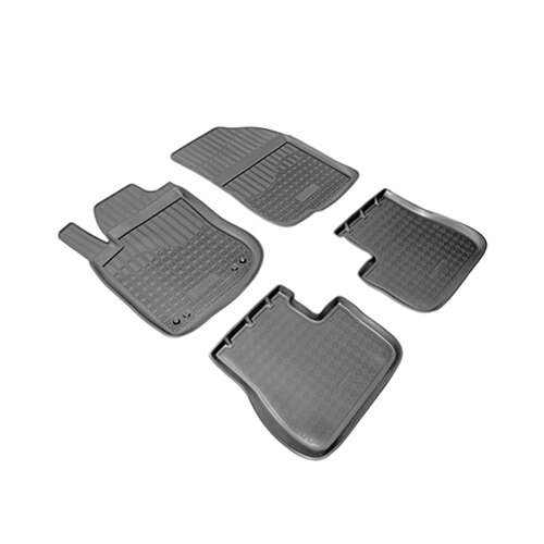 Set covorase auto cauciuc VagAuto pentru Peugeot 208 (2012) - 4 pcs