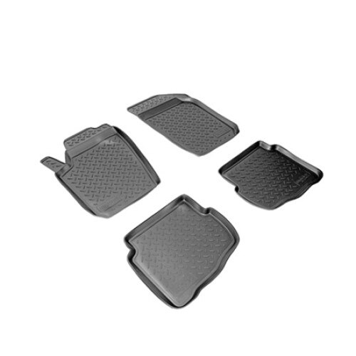 Set covorase auto cauciuc VagAuto pentru Seat Ibiza III (6L) (2002-2008) - 4 pcs