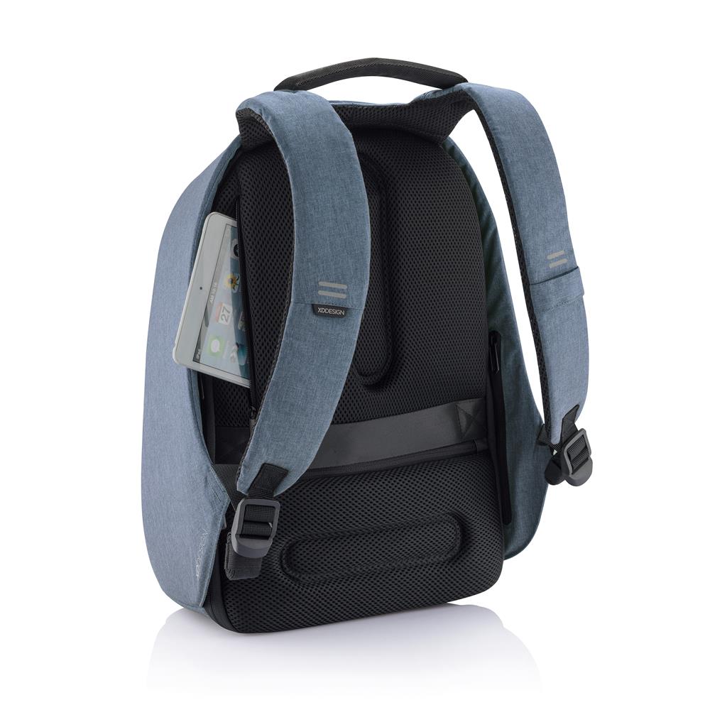 Rucsac Laptop Antifurt, Bobby Hero Small, 13.3 inch, Albastru Deschis