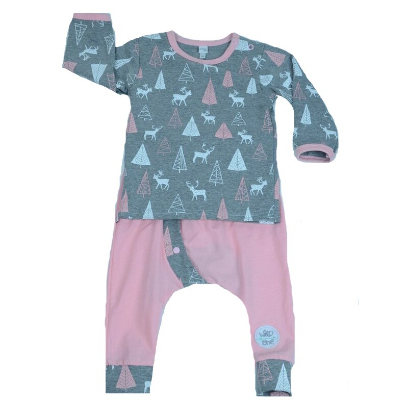Pijama pentru fetite Koala 05-300, Multicolor, 86 cm