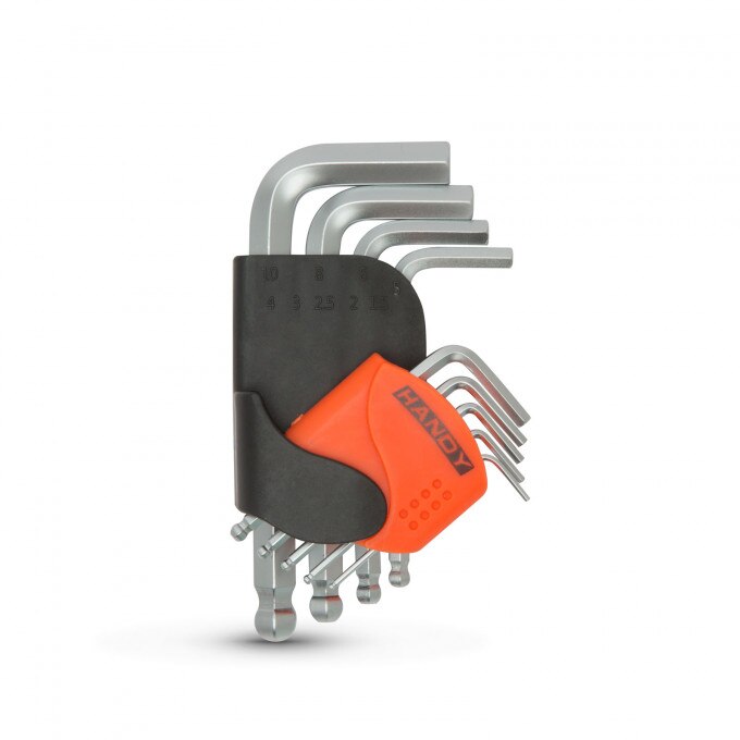 Set chei negative, 9 piese, Dimensiuni 1,5 , 2, 2,5 , 3 , 4 , 5 , 6 , 8, 10 mm, Lungime partea scurta 1,5-4,7 cm, partea lunga 4,7-11,5 cm