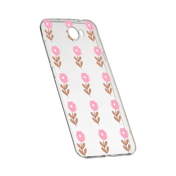 Husa de protectie, Flori, pentru Huawei Y7 /Enjoy 7 Plus /Nova Lite Plus 2017, rezistenta la uzura, anti-alunecare, din silicon Premium, 505 Husa de protectie, Flori, pentru Huawei Y7 /Enjoy 7 Plus /Nova Lite Plus 2017, rezistenta la uzura, anti-alunecare, din silicon Premium, 505