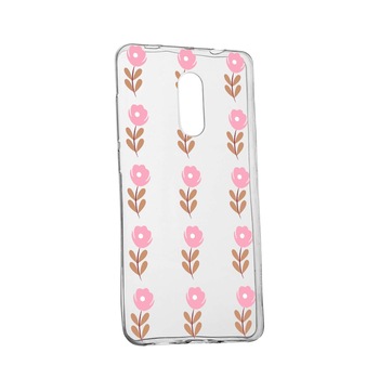 Husa de protectie, Flori, pentru Sony XZ2, rezistenta la uzura, anti-alunecare, din silicon Premium, 505 Husa de protectie, Flori, pentru Sony XZ2, rezistenta la uzura, anti-alunecare, din silicon Premium, 505
