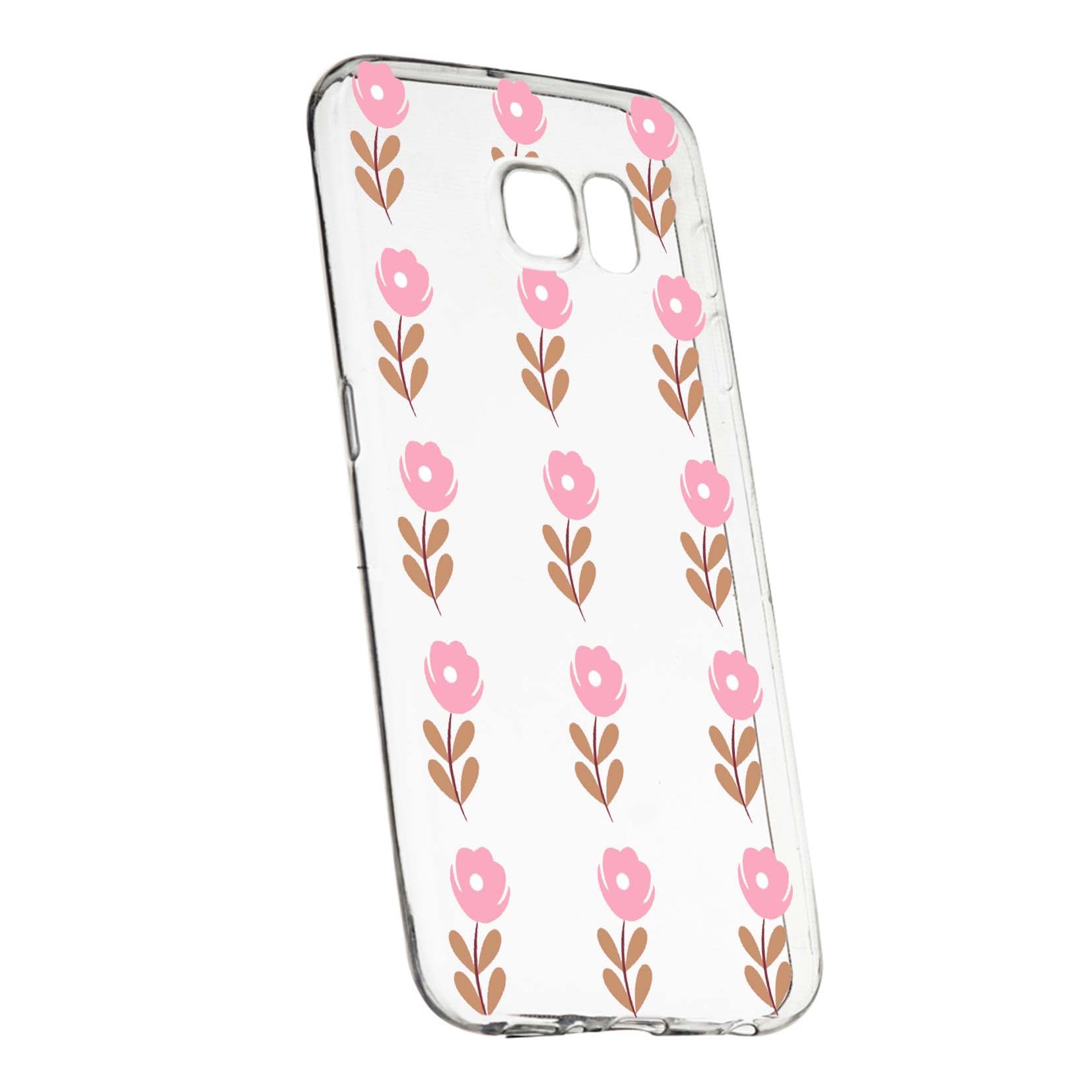 Husa de protectie, Flori, pentru HTC U Ultra, rezistenta la uzura, anti-alunecare, din silicon Premium, 505