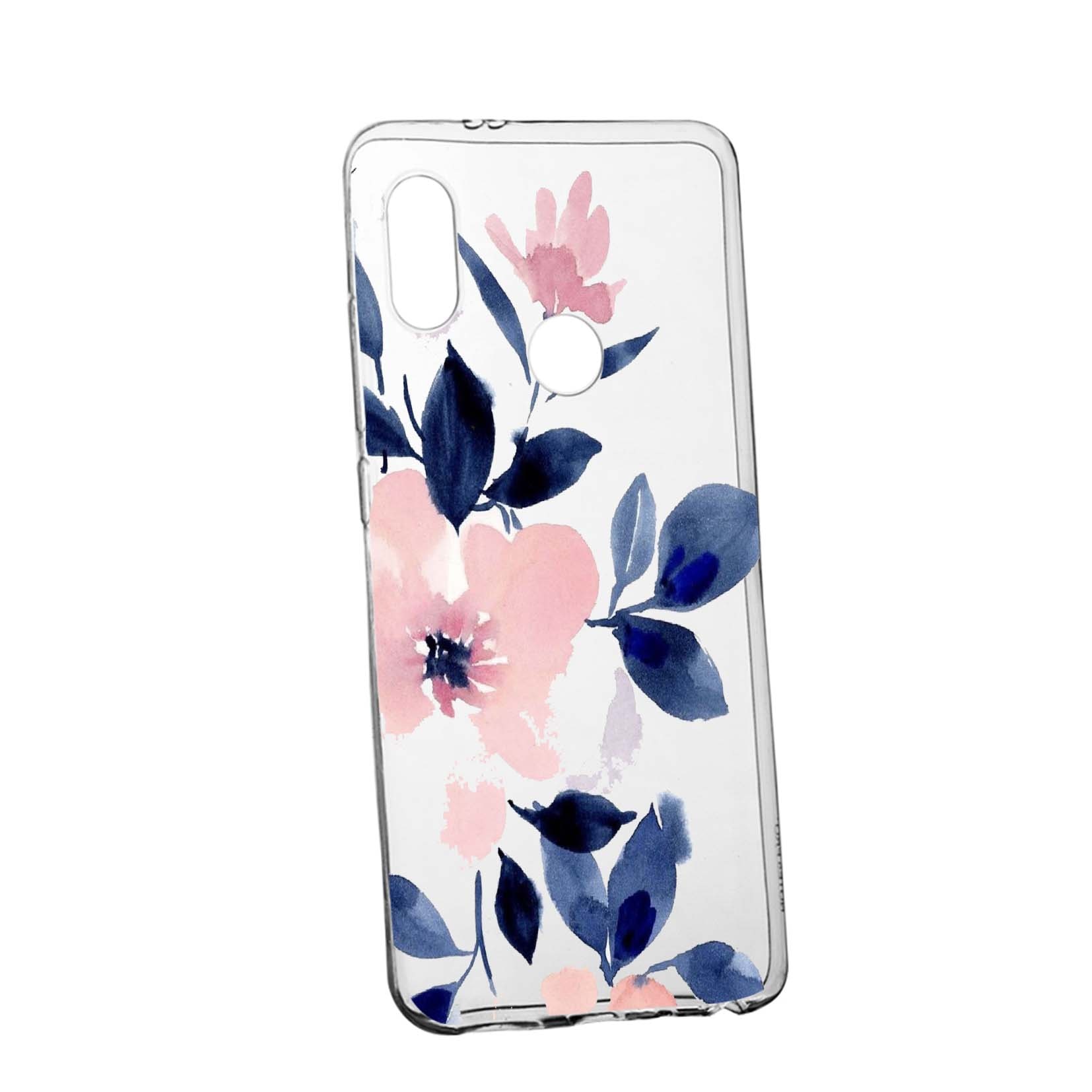 Husa de protectie, Flori, culorile de pastel, pentru Samsung Galaxy A20e, rezistenta la uzura, anti-alunecare, din silicon Premium, 506