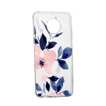 Husa de protectie, Flori, culorile de pastel, pentru Motorola Moto G6 PLAY, rezistenta la uzura, anti-alunecare, din silicon Premium, 506 Husa de protectie, Flori, culorile de pastel, pentru Motorola Moto G6 PLAY, rezistenta la uzura, anti-alunecare, din silicon Premium, 506