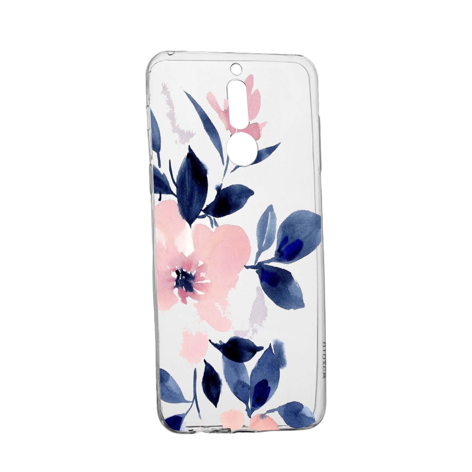 Husa de protectie, Flori, culorile de pastel, pentru Oppo RX17 Neo, rezistenta la uzura, anti-alunecare, din silicon Premium, 506