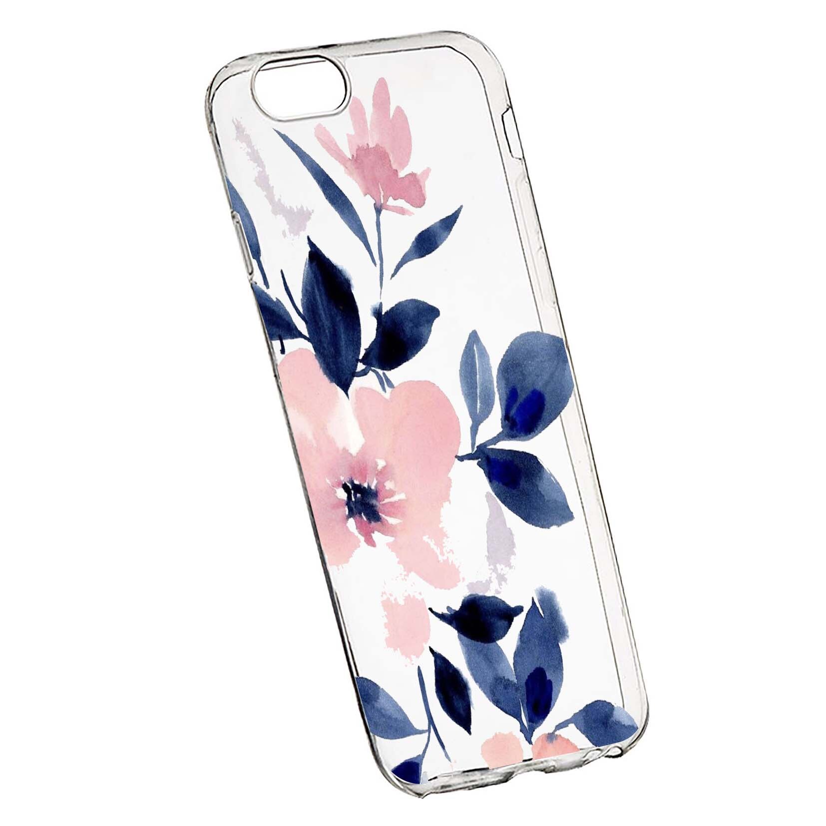 Husa de protectie, Flori, culorile de pastel, pentru Huawei Y5 2018, rezistenta la uzura, anti-alunecare, din silicon Premium, 506