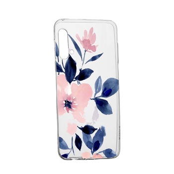 Husa de protectie, Flori, culorile de pastel, pentru Huawei Honor 20 Pro, rezistenta la uzura, anti-alunecare, din silicon Premium, 506 Husa de protectie, Flori, culorile de pastel, pentru Huawei Honor 20 Pro, rezistenta la uzura, anti-alunecare, din silicon Premium, 506