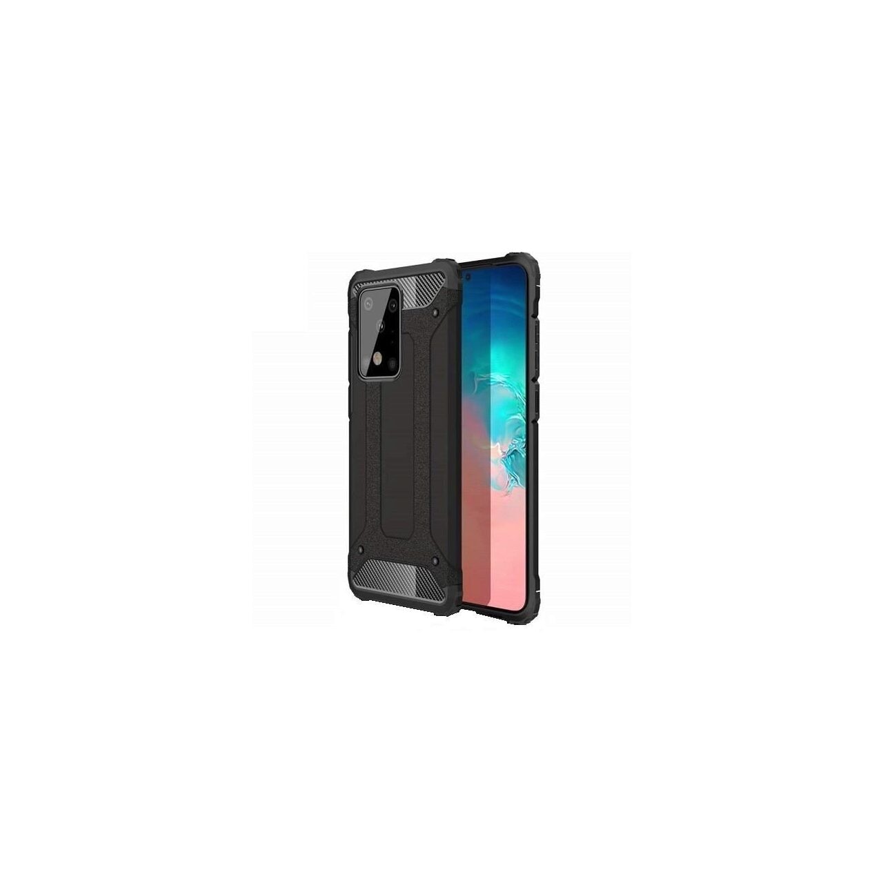 Husa Samsung Galaxy S20 Ultra - iberry Armor Hybrid Negru