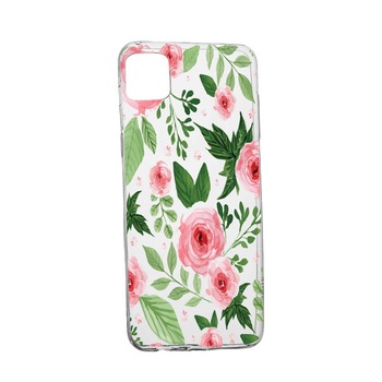 Husa de protectie, Flori, culorile de pastel, pentru Apple iPhone 11, rezistenta la uzura, anti-alunecare, din silicon Premium, 509 Husa de protectie, Flori, culorile de pastel, pentru Apple iPhone 11, rezistenta la uzura, anti-alunecare, din silicon Premium, 509
