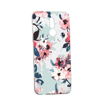 Husa de protectie, Flori, culorile de pastel, pentru Sony Xperia 1/ XZ4, rezistenta la uzura, anti-alunecare, din silicon Premium, 508 Husa de protectie, Flori, culorile de pastel, pentru Sony Xperia 1/ XZ4, rezistenta la uzura, anti-alunecare, din silicon Premium, 508