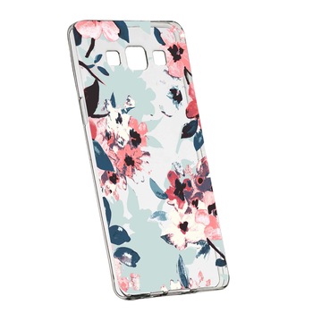 Husa de protectie, Flori, culorile de pastel, pentru Samsung Galaxy J5 2016, rezistenta la uzura, anti-alunecare, din silicon Premium, 508 Husa de protectie, Flori, culorile de pastel, pentru Samsung Galaxy J5 2016, rezistenta la uzura, anti-alunecare, din silicon Premium, 508