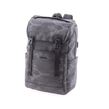 Rucsac Barbati, Vogart, Gri Camuflaj, 100 % Poliester, Casual Rucsac Barbati, Vogart, Gri Camuflaj, 100 % Poliester, Casual