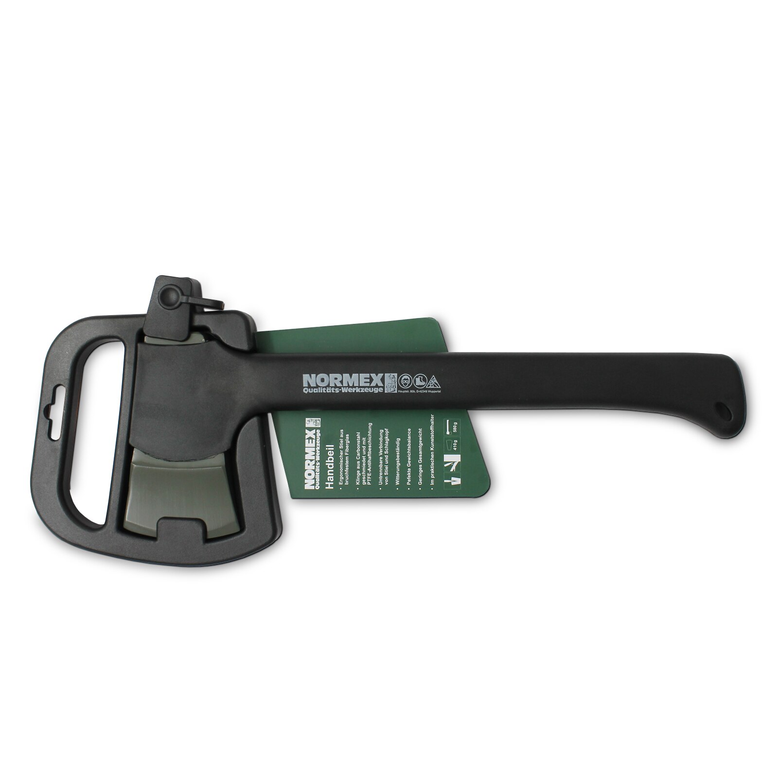 Topor cu maner din fibra de sticla, 370 mm, 580 g Normex 04-271