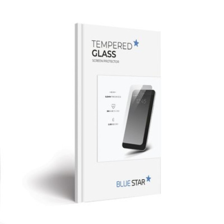 Стъклен протектор BlueStar, Съвместим с Apple iPhone Xs/11 Pro 5.8" 5D Full Cover, Черен