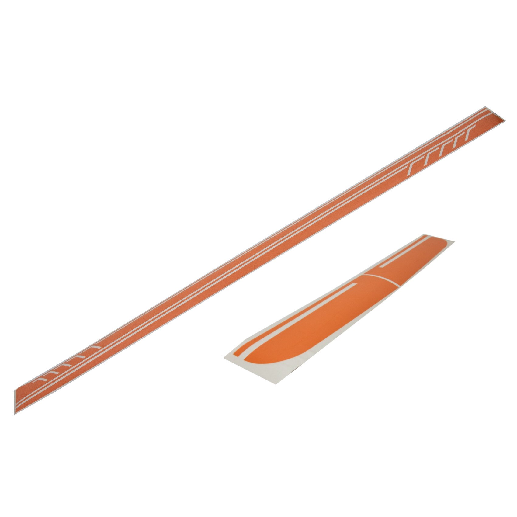 Set 2 Stickere Laterale Portocaliu Mat compatibil cu MERCEDES Benz Coupe C238 W212 W213 E200 E300 E350 E46 E63 C207 A207