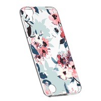 Husa de protectie, Flori, culorile de pastel, pentru HTC Desire 825 / 10 Lifestyle, rezistenta la uzura, anti-alunecare, din silicon Premium, 508