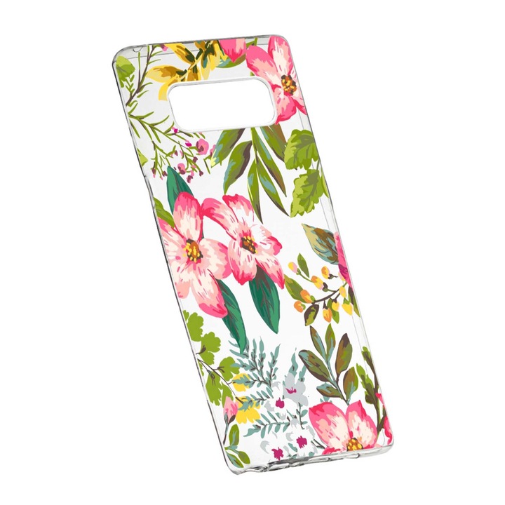 Силиконов калъф Unique за Flowers, Pastel, Samsung Galaxy S10 Plus, 510