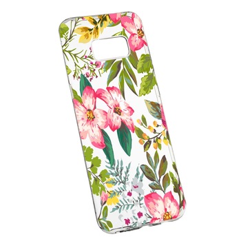 Husa de protectie, Flori, culorile de pastel, pentru Samsung Galaxy S8, rezistenta la uzura, anti-alunecare, din silicon Premium, 510 Husa de protectie, Flori, culorile de pastel, pentru Samsung Galaxy S8, rezistenta la uzura, anti-alunecare, din silicon Premium, 510