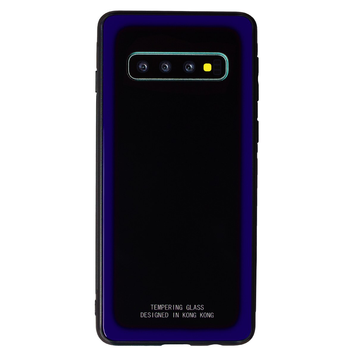 Husa Spate Oglinda Samsung Galaxy S10, Rama Indigo