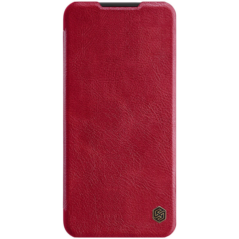 Husa tip carte Nillkin Qin pentru Xiaomi Redmi Note 8T, rosu