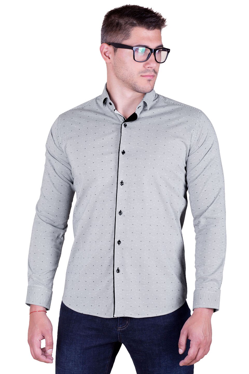 Camasa pentru barbati STYLER, model 21 372, gri