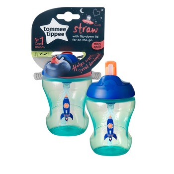 Cana cu pai, ONL Tommee Tippee, 230 ml, 1 buc, + 7 luni, Racheta Verde Cana cu pai, ONL Tommee Tippee, 230 ml, 1 buc, + 7 luni, Racheta Verde