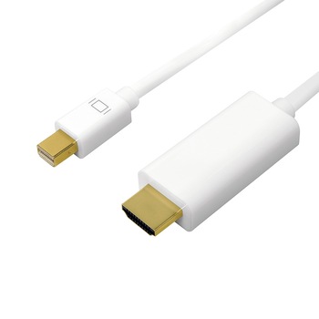 Cablu mini DisplayPorti 4K , DP1.2 la HDMI, LogiLink  Cablu mini DisplayPorti 4K , DP1.2 la HDMI, LogiLink