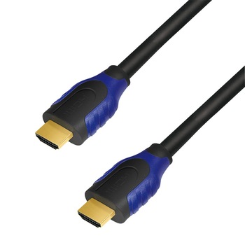 Cablu HDMI 2.0 LogiLink, M/M, 5,0 m, negru  Cablu HDMI 2.0 LogiLink, M/M, 5,0 m, negru