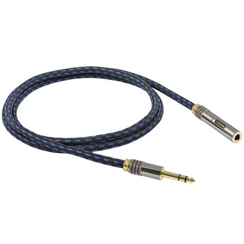 Cablu Extensie Jack 6.3mm GOLDKABEL Highline serie 2.5m