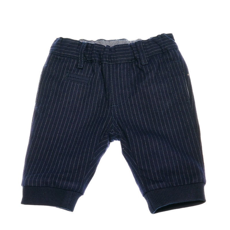 Lot De 2 Pantalons Longs En Polaire Chicco Pour Garçon - Coupe Décontractée - Bleu Foncé Et Gris - Taille élastique - 12 Mois à 8 Ans - 5