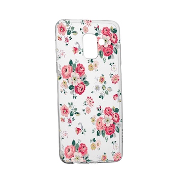 Husa de protectie, Flori, culorile de pastel, pentru Samsung Galaxy A6 2018, rezistenta la uzura, anti-alunecare, din silicon Premium, 511 Husa de protectie, Flori, culorile de pastel, pentru Samsung Galaxy A6 2018, rezistenta la uzura, anti-alunecare, din silicon Premium, 511