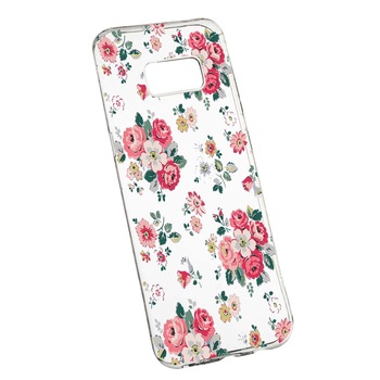 Husa de protectie, Flori, culorile de pastel, pentru Samsung Galaxy S8, rezistenta la uzura, anti-alunecare, din silicon Premium, 511 Husa de protectie, Flori, culorile de pastel, pentru Samsung Galaxy S8, rezistenta la uzura, anti-alunecare, din silicon Premium, 511