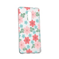 Husa de protectie, Flori, culorile de pastel, pentru Nokia 3.1 (2018), rezistenta la uzura, anti-alunecare, din silicon Premium, 515