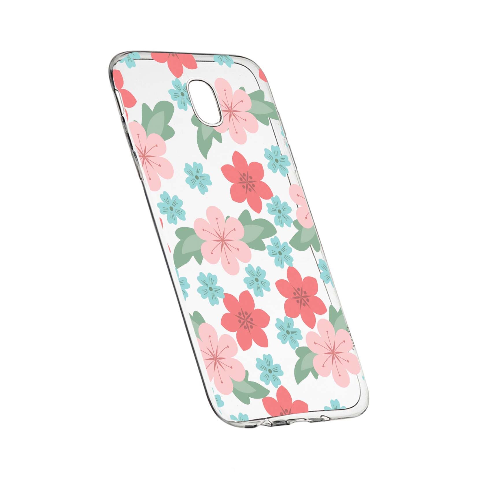 Husa de protectie, Flori, culorile de pastel, pentru Nokia 3, rezistenta la uzura, anti-alunecare, din silicon Premium, 515