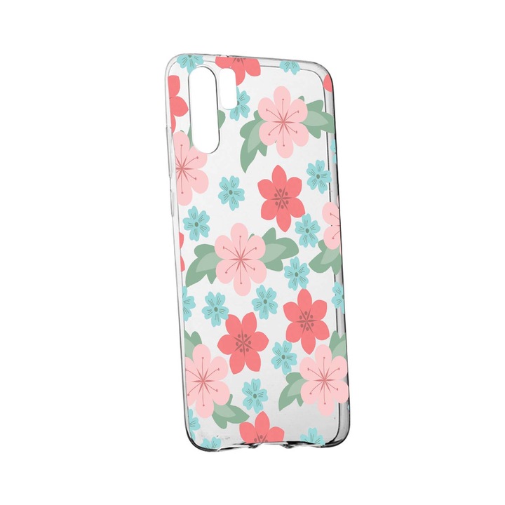 Силиконов калъф Unique за Flowers, Pastel, Samsung Galaxy Note 10 Plus, 515